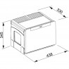 FRANKE trieur Cube 50 1x14l+2x8l