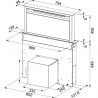 FRANKE extracteur FDW 908 IB XS inox/verre noir