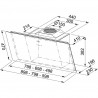 FRANKE extracteur FSMA 905 BK verre noir