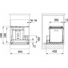 FRANKE Sorter 350-50 1x40l + panier latéral