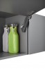KES FREEspace abattant, mini F, gris