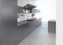 KES FREEspace abattant, mini F, gris
