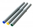 KES FREEspace abattant, mini D, PTO, blanc