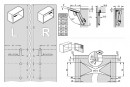 KES FREEspace abattant, mini F, gris