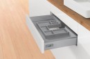 HETTICH 9207045 Organisateur OrgaTray 510, sous évier/vasque 550/350mm, gris