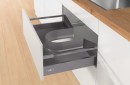 HETTICH 9204284 couvercle métal évier/siphon anthracite
