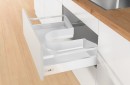 HETTICH 9204283 couvercle métallique évier/vasque blanc