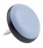 STRONG patin glisseur cloué avec téflon O19mm gris