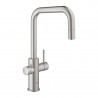 GROHE Blue Home Supersteel, kit de démarrage avec bec en U 31543DC0