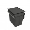GOLLINUCCI trieur 580 EVO 400mm avec tiroirs et couvercle 2x29l gris