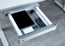 BBP Tiroir sous table OrgaWork avec sorties totales et frein blanc