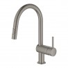 GROHE 32321AL2 Robinet Minta C-jet Dual douche brosse Hard Graphite