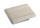 LEGRAND Pop-up v2, 1 x prise électrique 230 V, 1 x data RJ45, 1 x VGA, inox