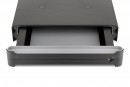 BBP Tiroir sous table OrgaWork avec sortie totale et fermeture noir