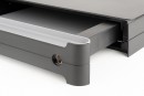 BBP Tiroir sous table OrgaWork avec sortie totale et fermeture noir