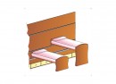 TERNO rail de guidage 300/AS pour lit elox 6m