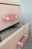 TULIP knop Cute 40 rose/blanc