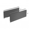 HETTICH ensemble AvanTech YOU tiroir, 187/450mm, 30kg, Quadro, anthracite, SiSy