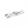 HETTICH ensemble AvanTech YOU tiroir, 187/500mm, 30kg, Quadro, argent, SiSy