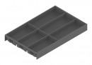 K-BLUM Legrabox M 500 mm/40 kg, gris, vis a bois + buffet ZC7S500BS3