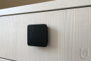 TULIP Knop Square blanc + vis