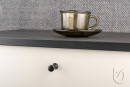 TULIP bouton Ruza chrome brillant + vis