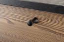 TULIP bouton Ruza noir mat + vis
