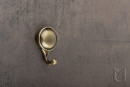 TULIP porte-manteau Murero vieil or + vis