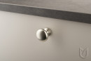 TULIP bouton Jota nickel mat + vis