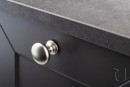 TULIP bouton Jota chrome mat + vis