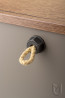 TULIP Poignée Spaccata 128 cordage/noir ancien