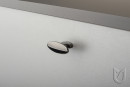 TULIP Bouton Graffito nickel foncé brillant