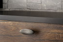 TULIP Bouton Graffito nickel foncé brillant