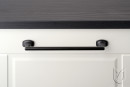 TULIP Bouton Menfi noir mat