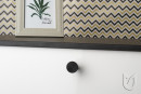 TULIP Bouton Koby noir mat