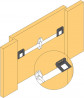 LEHMANN Serrure pour porte coulissante 515.05