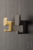 TULIP porte-manteau Pera aluminium éloxé