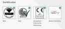 SPAX vis a bois 6x100/61 tete demi-ronde TXS,W,4C, filetage partiel