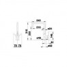 BLANCO 523103 Robinet Mili Silgranit-look anthracite BLANCO 523103 Robinet Mili Silgranit-look anthracite