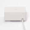 VersaQ 1x 230V, USB A+C 5V, charge sans fil QI, blanc, Schuko