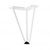 StrongLegs pied de meuble FS004 175mm blanc brillant