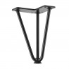 StrongLegs pied de meuble FS004 175mm noir mat