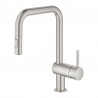 GROHE 32322DC2 Robinet Minta U-sortie douchette extractible supersteel