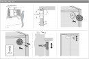 HETTICH 1000791 ferrures suspendues SAH 302 dos blanc