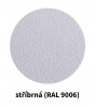 MILADESIGN G2 ST202S piétement central argent