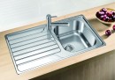 BLANCO 523374 évier Dinas 45 S sans excentrique inox brossé