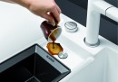 BLANCO 523353 Évier Collectis 6 S InFino avec excentrique Silgranit PuraDur café