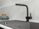 FRANKE Robinet FC 3791.502 Atlas Neo inox noir