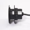 VersaTag prise électrique 1x 230V FR, 1x USB A, noir