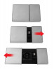 VersaPad 1x prise électrique 1xUSB 1xRJ45 inox
